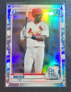 Jordan Walker 2020 Bowman Chrome Draft REFRACTOR BD-57 CARDINALS !!! - Bild 1 von 1