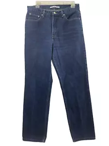 Tommy Hilfiger Jeans Herren 30 x 31 Dark Wash Denim Straight Freizeit - Bild 1 von 10