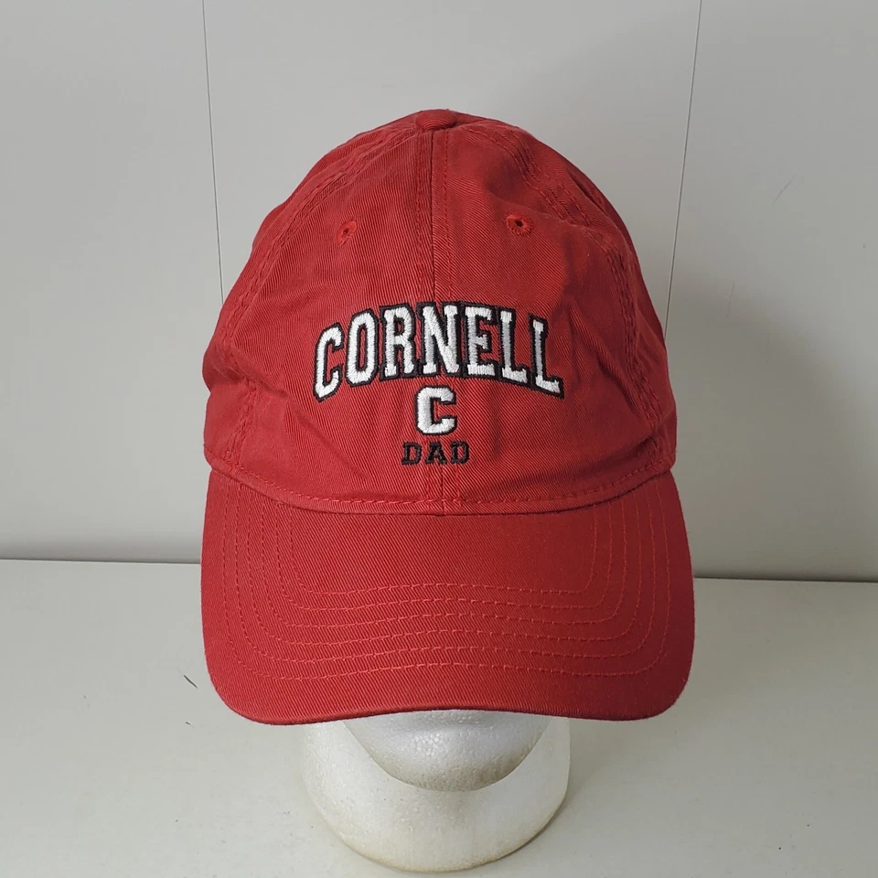 Cornell DAD University Embroidered Strapback Hat Baseball Cap School Student - Image 1 of 4