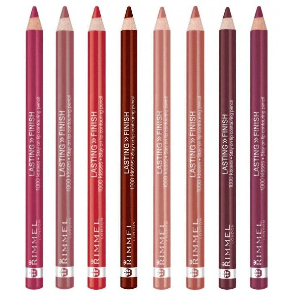 Rimmel Lasting Finish 1000 Kisses Lip Liner Pencil - Choose Your Shade - Image 1 of 1