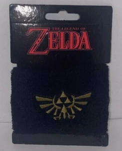 The Legend Of Zelda Triforce Sweat Wristband LootCrate BioWorld Nintendo New - Picture 1 of 2