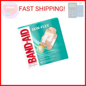 Band-Aid Brand Skin-Flex Adhesive Bandages for First Aid & Wound Care of Minor C - Picture 1 of 2