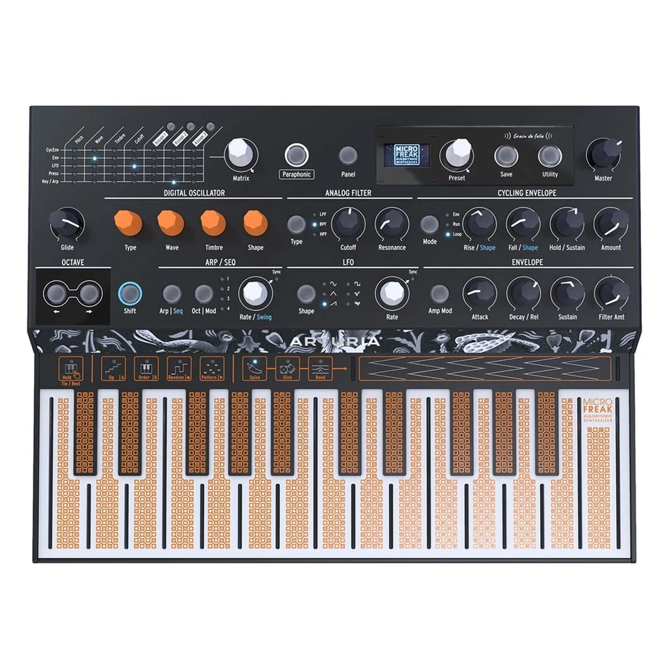 Arturia MicroFreak Synthesizer Keyboard, 25-Key Hybrid Synth 570101 (37600335313 - Bild 1 von 1
