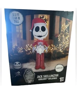 Gemmy Disney jack skellington inflatable - Picture 1 of 2