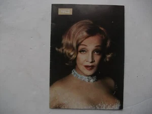 MARLENE DIETRICH KONZERTPROGRAMM MERVYN CONN COCTEAU HEMINGWAY TYNAN 1975 - Bild 1 von 8
