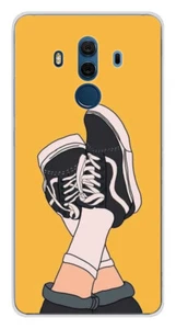 Coque en silicone imprimée compatible Huawei Mate 10 Pro Sneakers - Picture 1 of 3