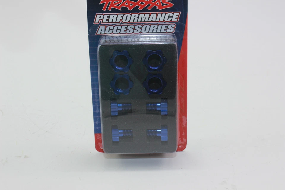 Traxxas TRX  5353 X   Radmitnehmer 17mm gesplintet z.B. E-Revo blau  NEU OVP - Bild 1 von 4