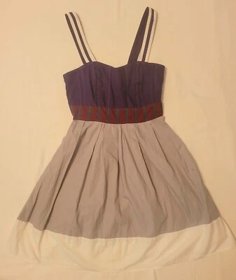 Vestido de sol de algodón SILENCE & NOISE - Talla S Foto 1 de 4