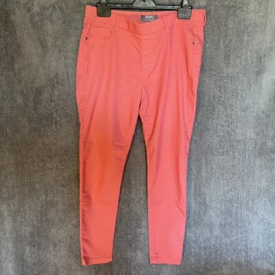 dorothy perkins jeans womens  UK 14 pink  skinny - Image 1 of 4