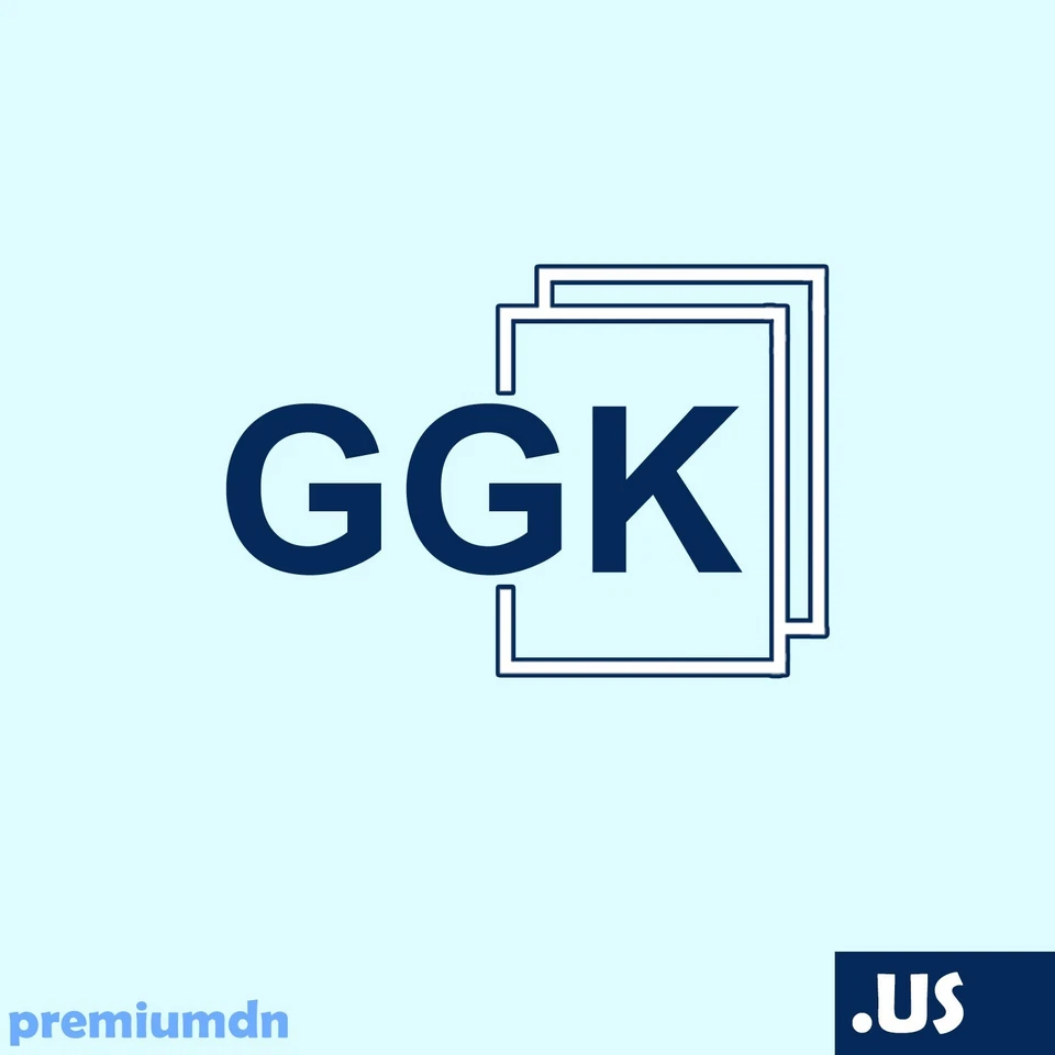 Nombre de dominio de 3 letras a la venta GGK .us Foto 1 de 1