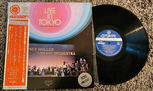 Werner Muller Live in Tokyo Japan JAPANESE PROMO LP WITH OBI STRIP ATLANTIC - Picture 1 of 3