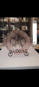 Vintage Hocking Glass Co. Waterford Miss America Depression glass 1930's Platter - Bild 1 von 2