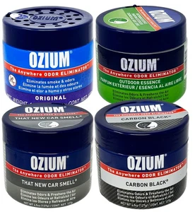 Ozium Air Sanitizer 4.5 oz Gel: Car Air Freshener, 4 Packs Combo - Picture 1 of 1