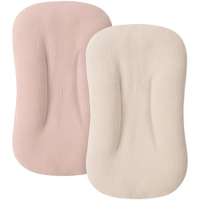 Funda Tumbona Bebé Muselina para Recién Nacido y Bebé, 100% Algodón Suave y Respirable... Foto 1 de 4