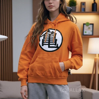 DRAGONBALL Z SWEAT À CAPUCHE GOKU TAILLE S MANCHES LONGUES PRIMARK - Photo 1/3