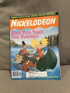 Nickelodeon Magazine August 1998 Hey Arnold and Angry Beavers - Picture 1 of 8
