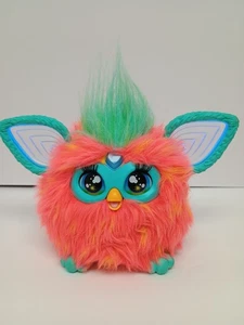 Furby 2023 Koralle Hasbro Licht Sound Stimme interaktives Plüschtier getestet funktioniert - Bild 1 von 15
