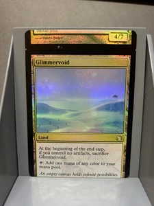 MTG Foil Miscut Glimmervoid Modern Masters LP Magic The Gathering - Picture 1 of 2