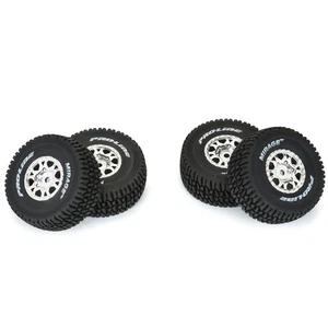 ARRMA PRO1025310 1/16 Mirage TT F/R Tire MTD 12mm Silver Impulse (4) Mojave Grom - Picture 1 of 5