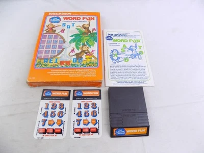 Boxed Intellivision Word Fun Mattel Electronics - Inc Manual - Image 1 of 3