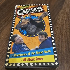Kratts Creatures VHS 1996 Time Life Kids Creatures of the Great North Bears - Picture 1 of 7