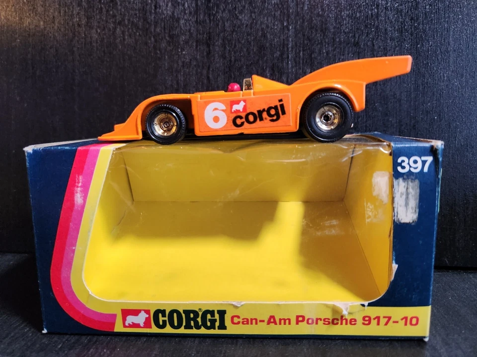 CORGI TOYS 397 PORSCHE CAN-AM 917-10 DIECAST VINTAGE 1973 IN ORIGINAL BOX - Image 1 of 4