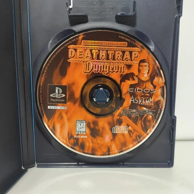 Deathtrap Dungeon (Sony PlayStation 1, 1998) PS1 Disc Only - Image 1 of 3