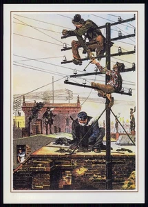 CORREO ALEMÁN 500 AÑOS POST 1990 POSTAL ANIVERSARIO - TELÉFONO BERLIN xc40 - Imagen 1 de 2
