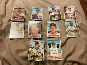 Lot (10) 1967 Topps Baseball - HOFer’s - Stars - Near Mint - Great Corners - - Picture 1 of 2