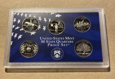 1999   Statehood Quarters Proof Set with Box and COA - Image 1 of 4