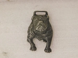 Antigua publicidad Avery Teeth Talk The Bulldog Line motores tractores camiones llavero - Imagen 1 de 4