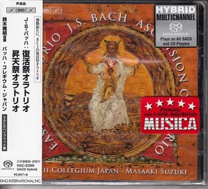 Suzuki/BCJ - J.S. Bach - Easter & Ascension Oratorios [SACD Hybrid] Japan - Picture 1 of 2