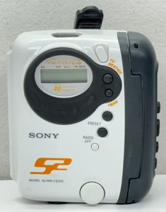 Sony WM-FS222 Portable AM/FM S2 Sport Walkman Radio Cassette Player Waterproof - Picture 1 of 9
