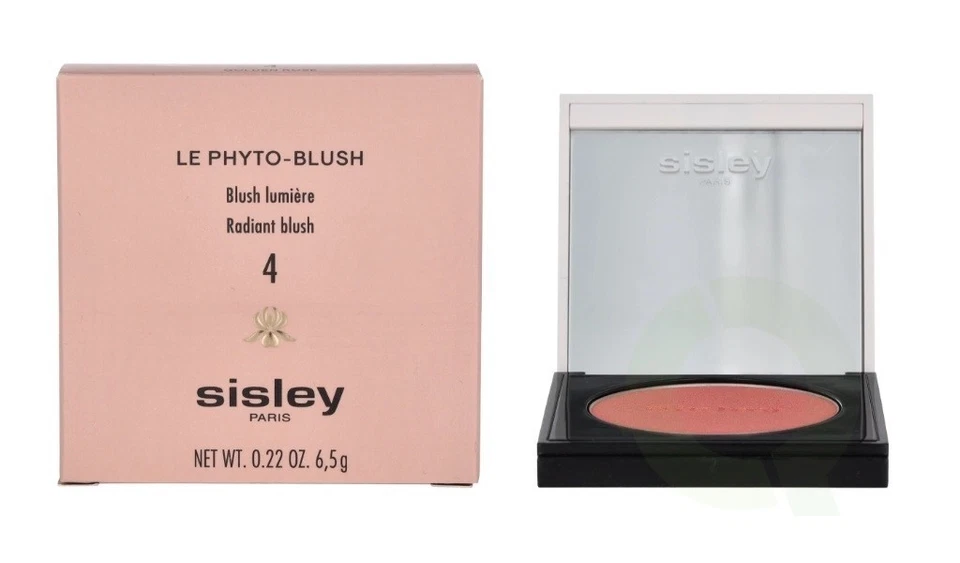 Blush radiante Sisley Le Phyto-Blush 4 Golden Rose 0,22 oz/6,5 g - Imagem 1 de 1