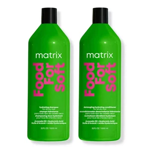 Matrix Food For Soft Detangling Hydrating Shampoo/Conditioner 32 oz - Picture 1 of 6