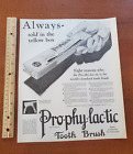 The Ladies Home Journal 1924 Advertisement Prophylactic Tooth Brush Florence