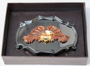 1978 Raintree Harley Davidson 75th Anniversary Belt Buckle ~ Spread Eagle ~ - Picture 1 of 5