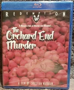 (GET4) BLU-RAY REDEMPTION: The Orchard End Murder (1981) NEU Tracy Hyde - Bild 1 von 2