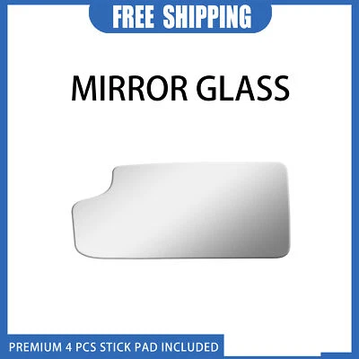 Mirror Glass Fits 1992-1998 Chevy/GMC K1500/2500/3500 LH Side Convex+Adhesive - Image 1 of 4