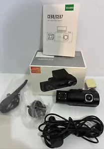 TOGUARD CE67 4K UHD + 1080P Dash Camera for Motor Vehicle - Picture 1 of 8