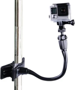 Smatree Ganasce Regolabili Flex Morsetto Supporto 13,4" Prolunga Collo d'Oca per GoPro Hero - Foto 1 di 4