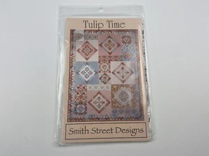 Tulip Time Smith Street Designs Machine Embroidery CD Quilt Pattern #7017 - Picture 1 of 3