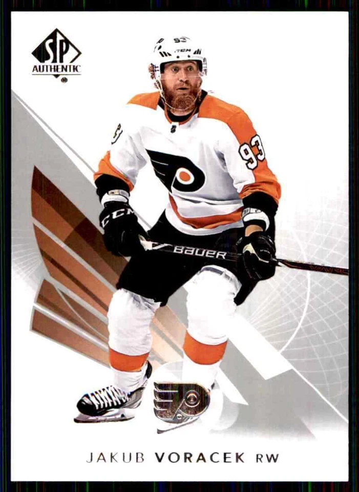 2017-18 Upper Deck SP Authentic Jakub Voracek #63 - Image 1 of 2