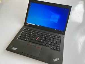 Lenovo THINKPAD T450 Core i5 5300U 8GB RAM 240GB SSD Bluetooth Win 10 Umts - Photo 1/7