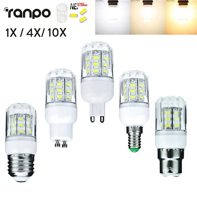 7w Led Corn Light Bulbs Livingroom 5730 smd Night Living Lamps Socket 27 smd E14 - Image 1 of 4