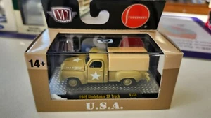 2025 M2 Machines S133 #24-130 1949 Studebaker 2R Truck in Beige - Picture 1 of 6