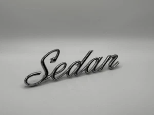 NOS 1969 1970 Ford Country Sedan Emblem Badge Script Ornament - Picture 1 of 3