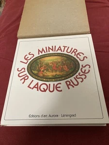 Les Miniatures Sue Laque Russes Russian Souvenirs Collectibles Leningrad - Picture 1 of 8