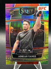 2022 UFC Select Adrian Yanez Tie-Dye /25 Rookie Card 