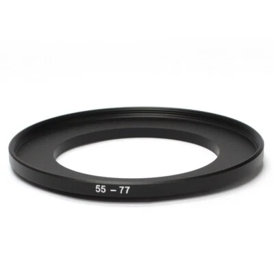 55mm to 77mm Step-Up Lens Filter Ring Adapter - Image 1 of 4